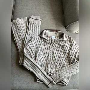 Gymshark knit set, size small